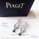 AAAA Replica Piaget Jewelry - 925Silver White Gold Emerald Earrings (2)_th.jpg